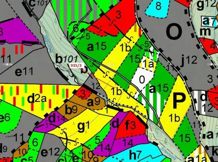 Prodej - pozemek, les, 2 349 m²