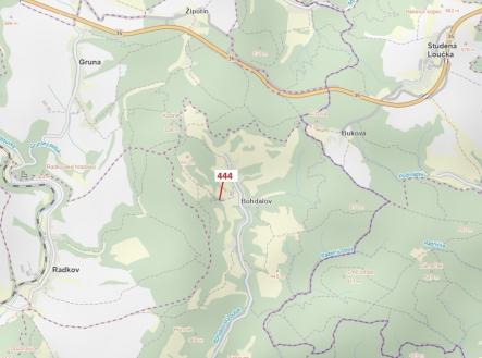 Prodej - pozemek, les, 302 m²