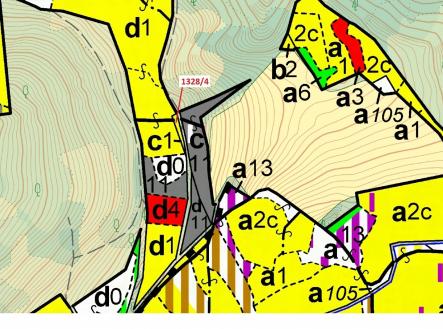 Prodej - pozemek, les, 199 m²