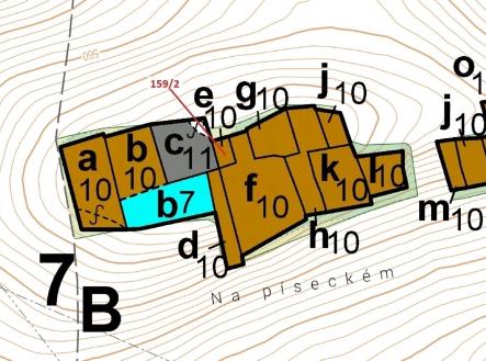 Prodej - pozemek, les, 362 m²