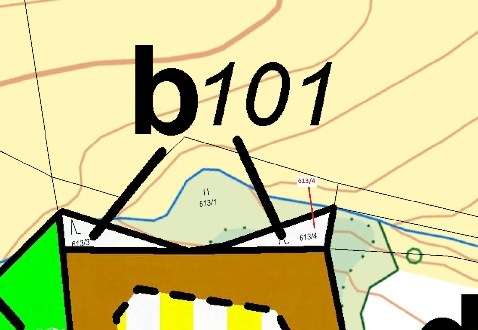Lesní pozemek o výměře 185 m2, podíl 1/1, katastrální území Záboří u Blatné, obec Záboří, obec s roz