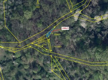 Prodej - pozemek, les, 26 m²