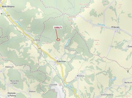 Prodej - pozemek, les, 18 m²