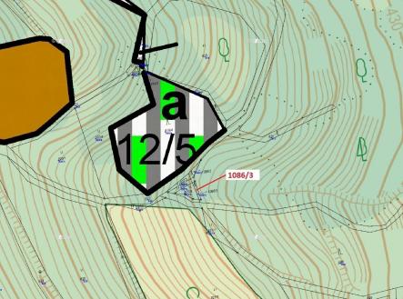Prodej - pozemek, les, 18 m²