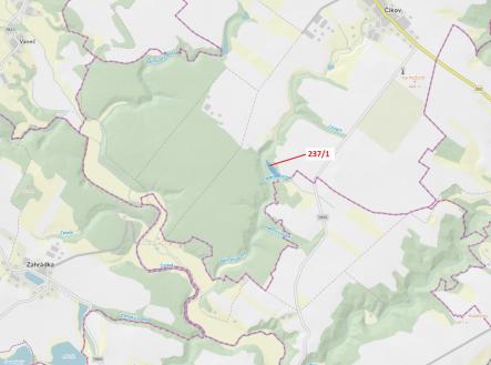 Prodej - pozemek, les, 5 885 m²