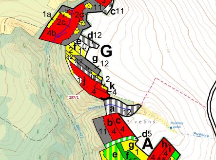 Prodej - pozemek, les, 5 885 m²