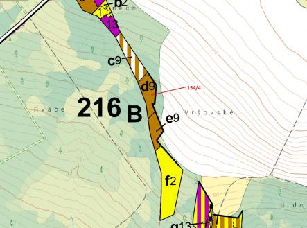 Prodej - pozemek, les, 2 471 m²