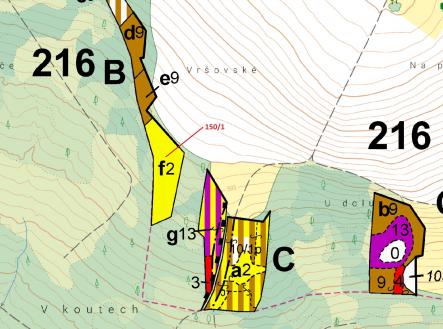 Prodej - pozemek, les, 6 169 m²