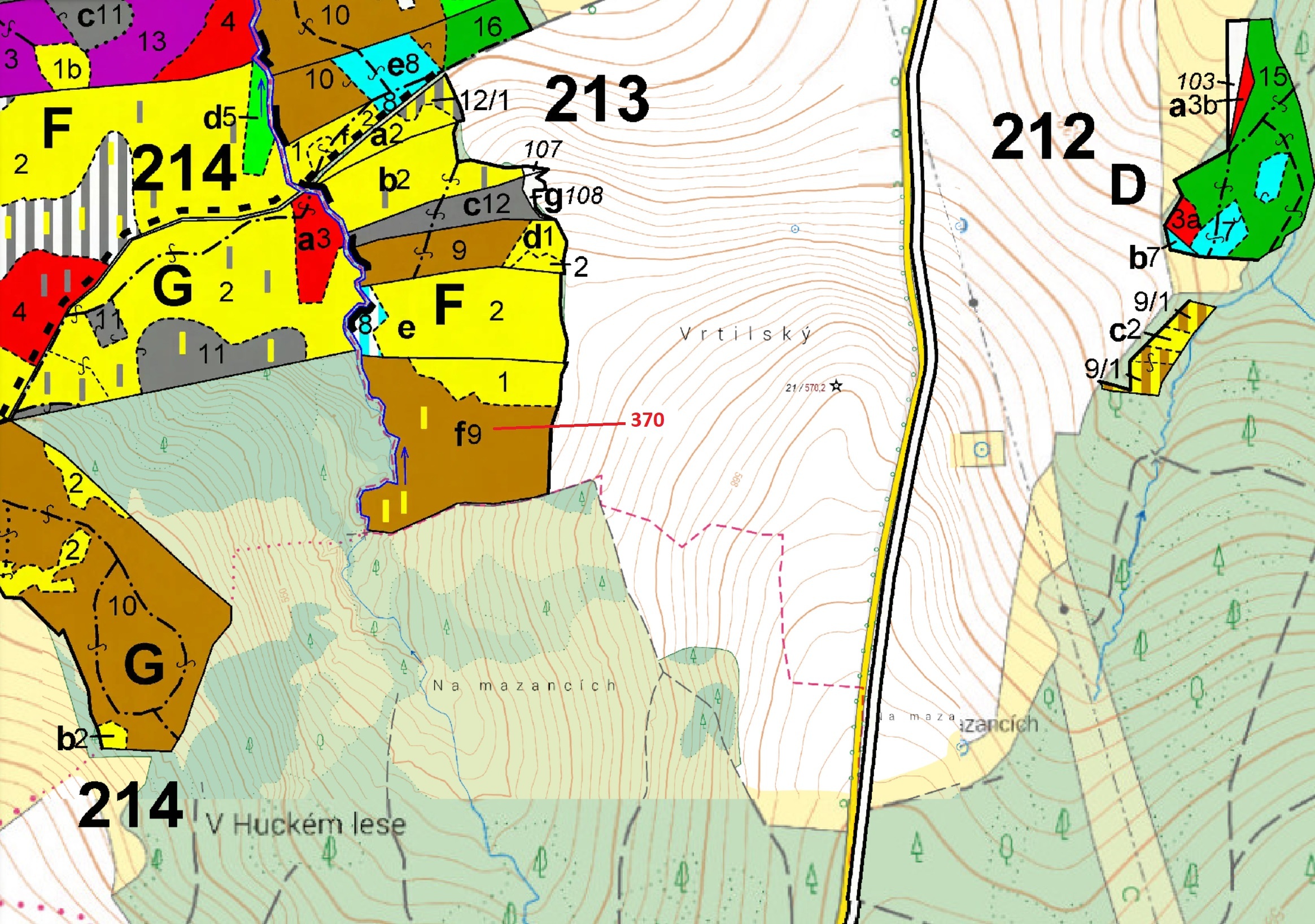 Lesní pozemek o výměře 24 540 m2, podíl 1/1, katastrální území Libkov u Nasavrk, obec Libkov, obec s