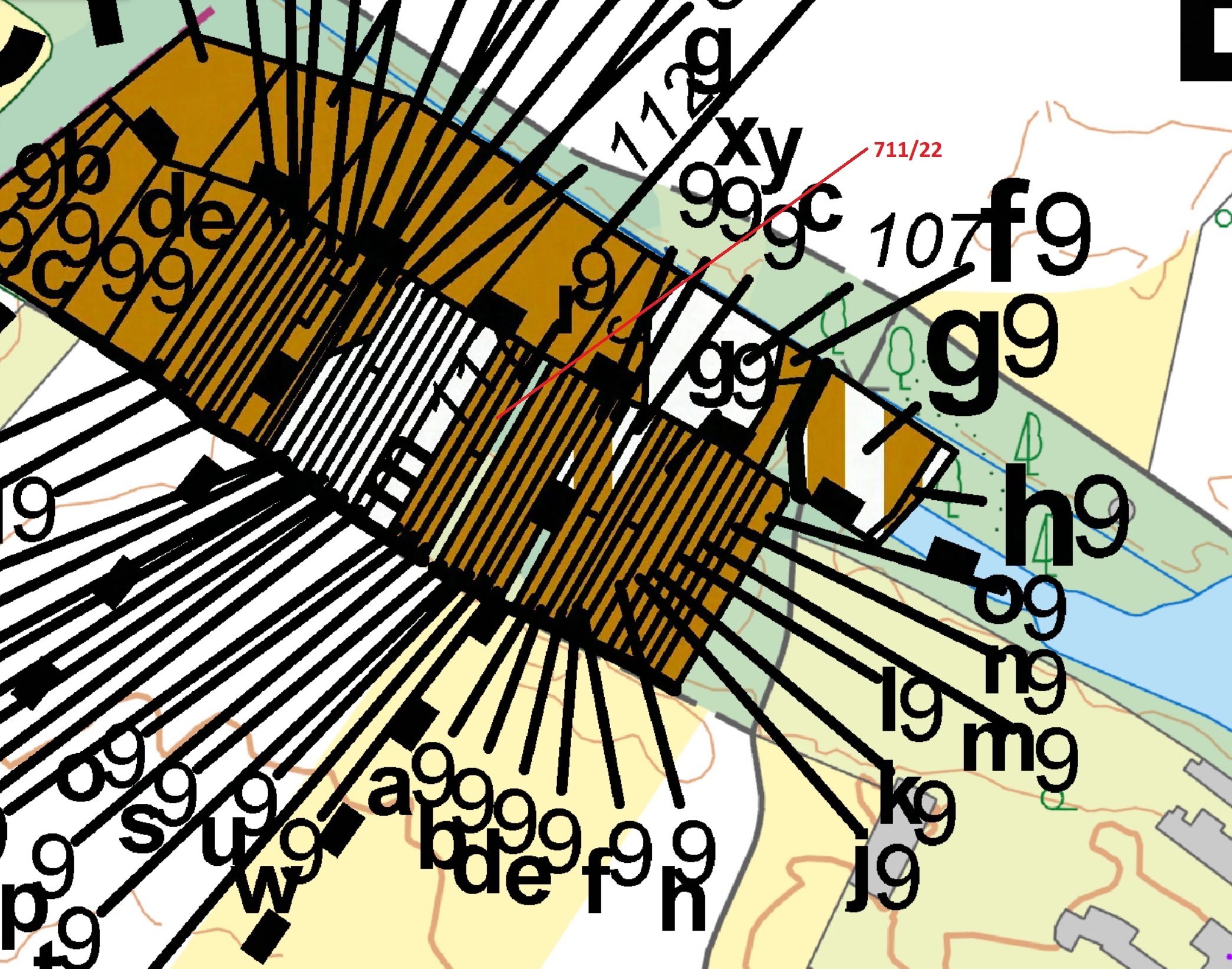 Lesní pozemek o výměře 89 m2, podíl 1/1, katastrální území Přísnotice, obec Přísnotice, obec s rozší
