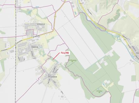 Prodej - pozemek, les, 569 m²