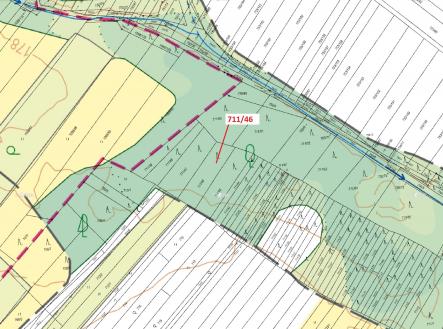 Prodej - pozemek, les, 569 m²