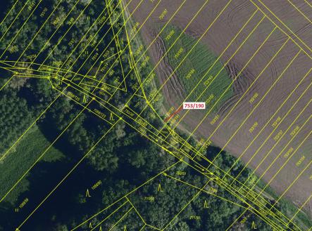 Prodej - pozemek, les, 3 m²