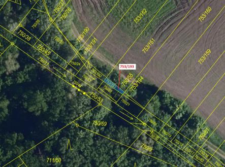 Prodej - pozemek, les, 14 m²