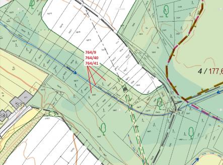 Prodej - pozemek, les, 702 m²