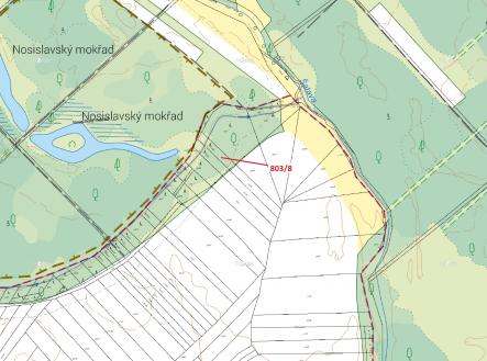 Prodej - pozemek, les, 574 m²