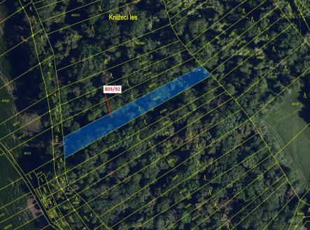 Prodej - pozemek, les, 1 778 m²