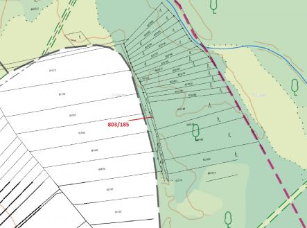 Prodej - pozemek, les, 31 m²