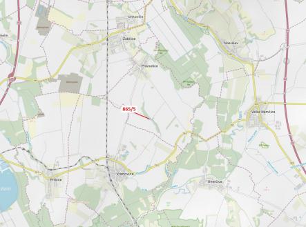 Prodej - pozemek, les, 968 m²