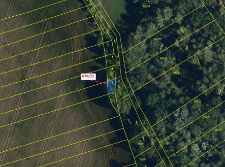 Prodej - pozemek, les, 60 m²