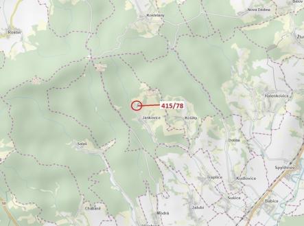 Prodej - pozemek, trvalý travní porost, 6 434 m²