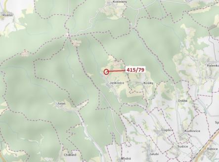 Prodej - pozemek, trvalý travní porost, 2 523 m²