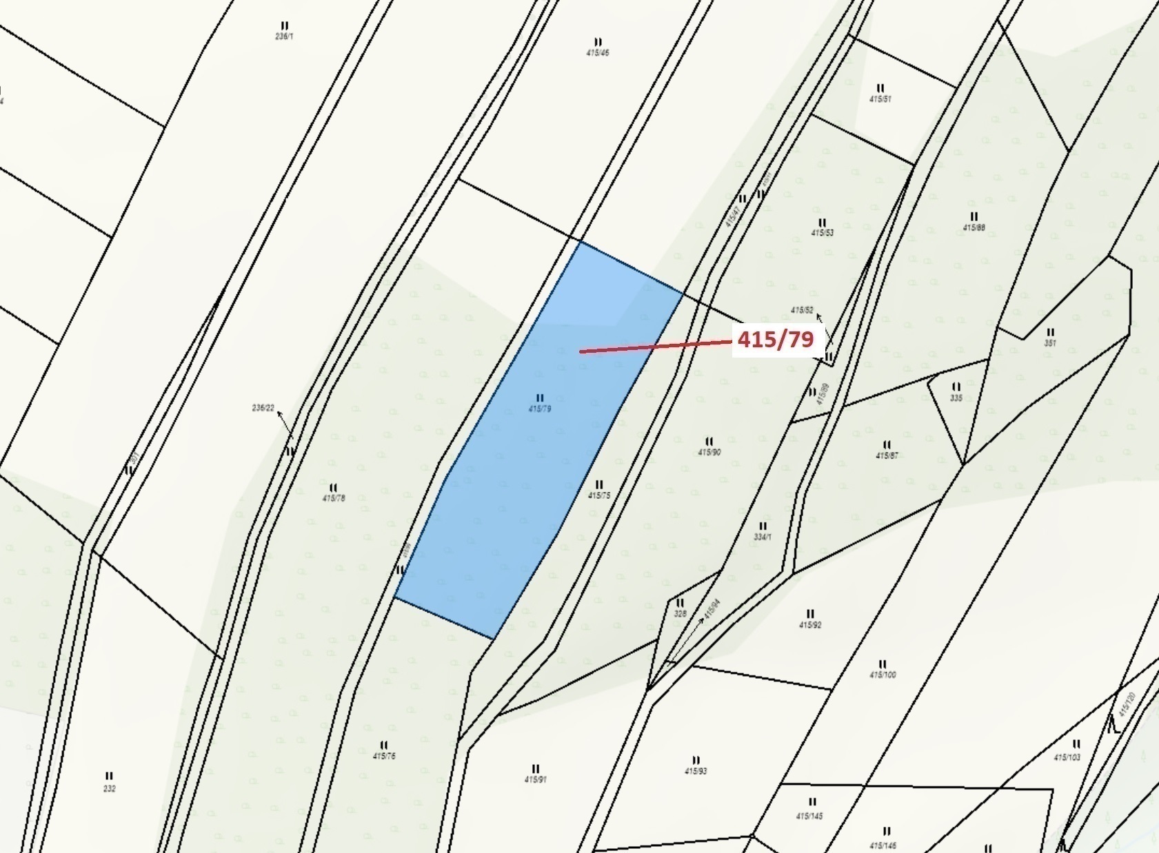 Trvalý travní porost o výměře 2523 m2, podíl 1/1, katastrální území Jankovice u Uherského Hradiště, 