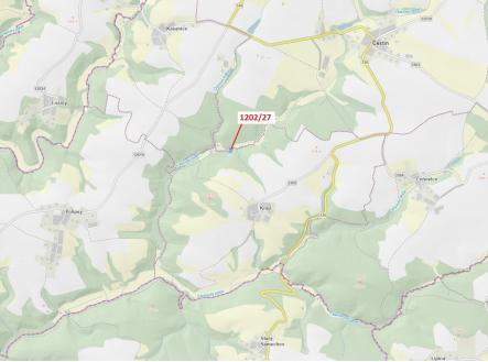 Prodej - pozemek, les, 2 055 m²