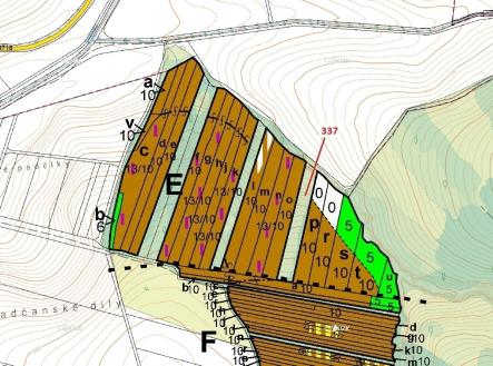 Prodej - pozemek, les, 5 963 m²