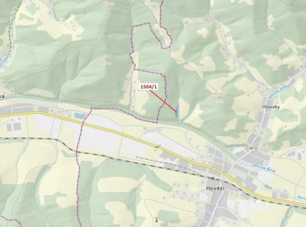 Prodej - pozemek, les, 2 626 m²