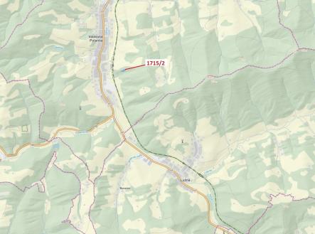 Prodej - pozemek, les, 2 632 m²