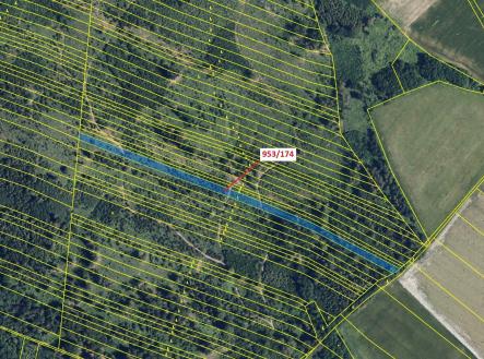 Prodej - pozemek, les, 6 275 m²