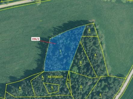 Prodej - pozemek, les, 3 340 m²