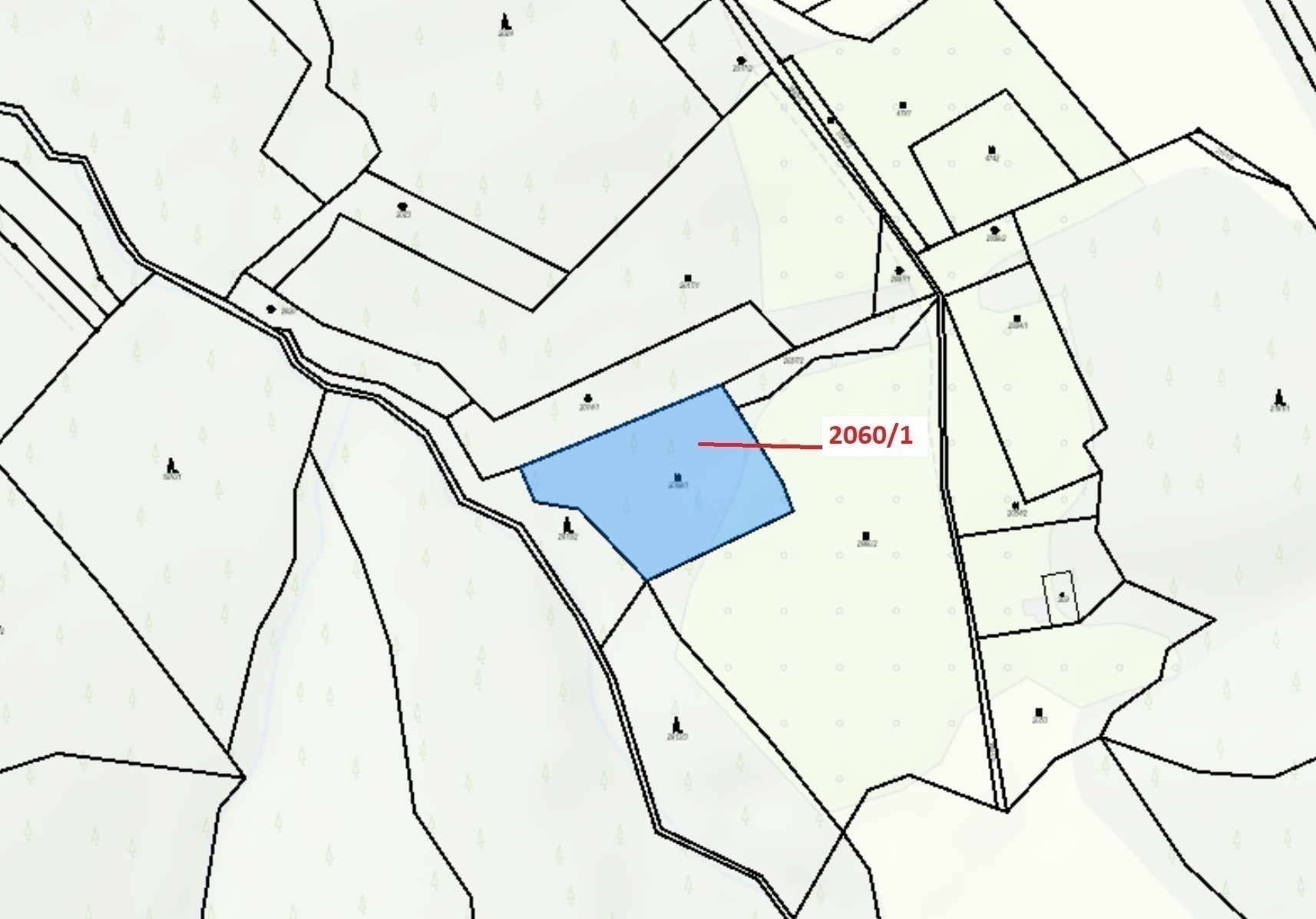 Trvalý travní porost o výměře 2555 m2, podíl 1/1, katastrální území Slopné, obec Slopné, obec s rozš