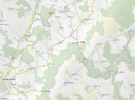 Prodej - pozemek, les, 3 593 m²