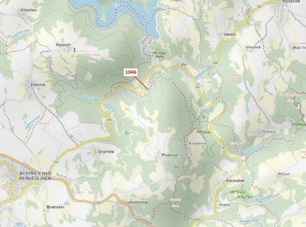 Prodej - pozemek, les, 2 432 m²