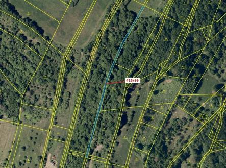 Prodej - pozemek, trvalý travní porost, 655 m²