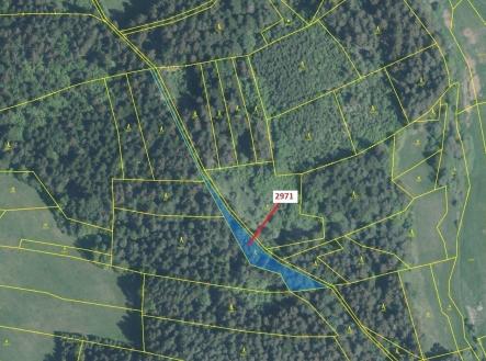 Prodej - pozemek, les, 1 723 m²