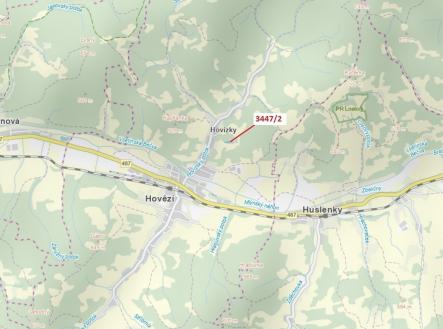 Prodej - pozemek, les, 550 m²