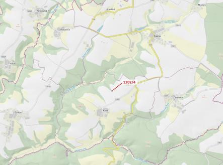 Prodej - pozemek, les, 356 m²