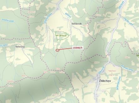 Prodej - pozemek, les, 312 m²