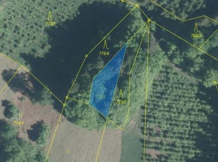 Prodej - pozemek, les, 281 m²