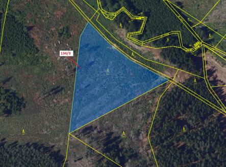 Prodej - pozemek, les, 8 330 m²