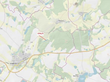 Prodej - pozemek, les, 3 866 m²