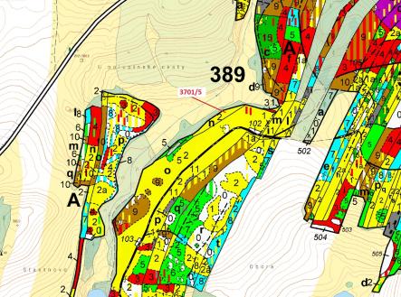 Prodej - pozemek, les, 3 866 m²