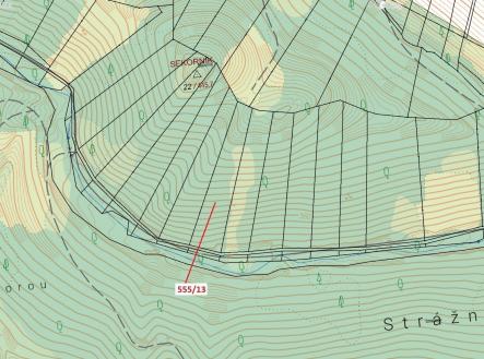 Prodej - pozemek, les, 5 798 m²
