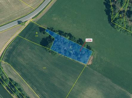 Prodej - pozemek, les, 1 284 m²