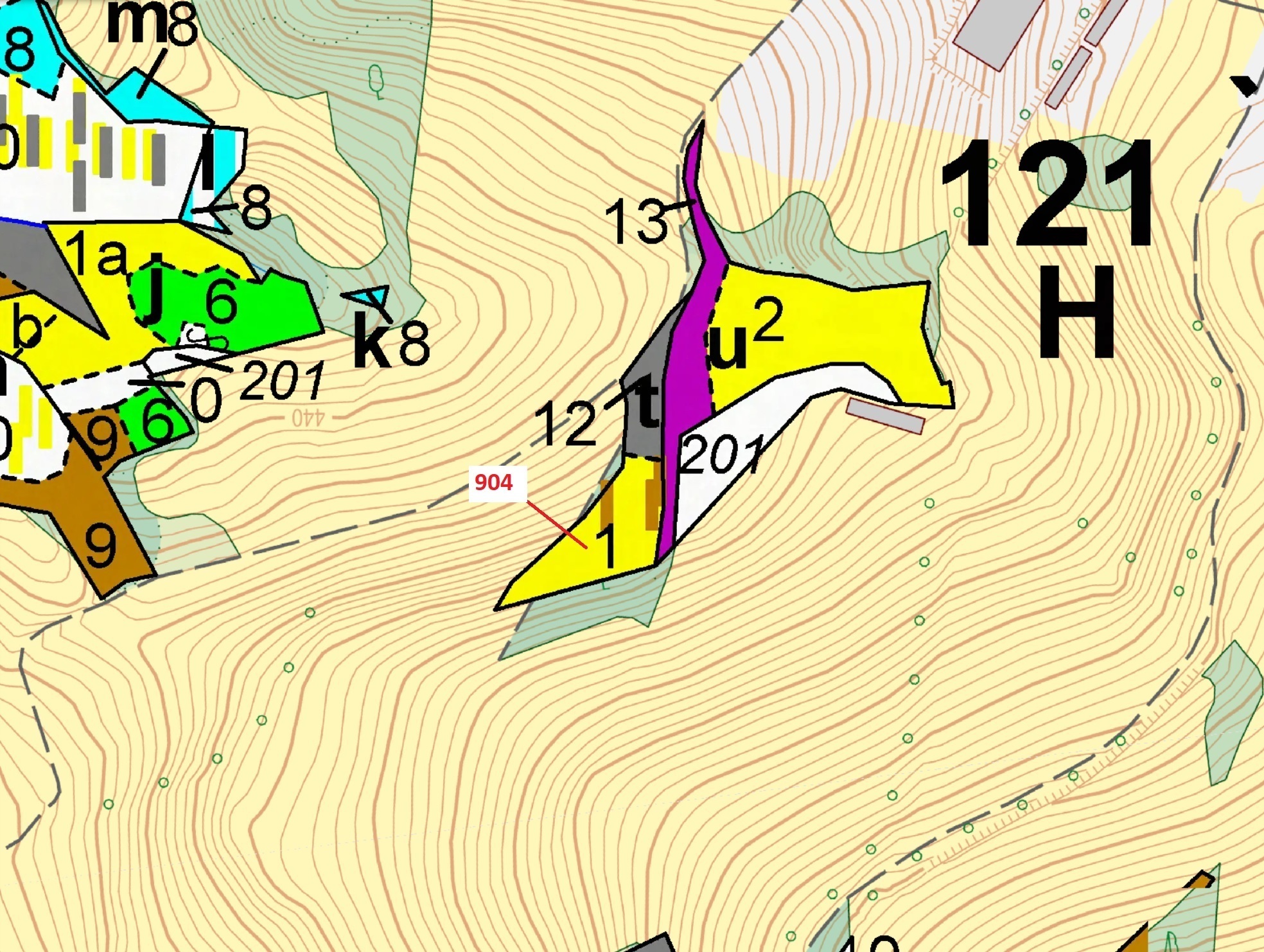 Lesní pozemek o výměře 2 802 m2, podíl 1/1, katastrální území Bystrá nad Jizerou, obec Bystrá nad Ji