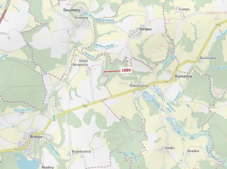 Prodej - pozemek, les, 265 m²