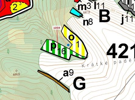 Prodej - pozemek, les, 3 646 m²